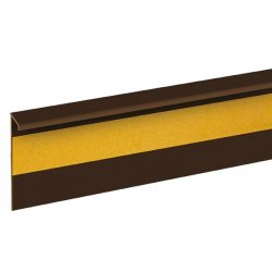 Плинтус для ковролина Cezar 117 шоколадный 53x13,2x2500